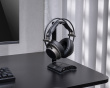 Premium RGB Headset Docking Station - Svart Headsetstativ