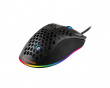 DM210 Ultra-Light RGB Gaming Mus - Svart