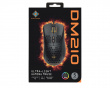 DM210 Ultra-Light RGB Gaming Mus - Svart