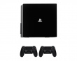 Veggfeste Bundle til PS4 Pro - Svart