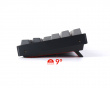K8 RGB Trådløs Aluminium Hotswap TKL Tastatur [Gateron Red]