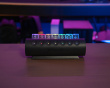 HUB CTRL 7, RGB 7-Port USB Hub, 12V - Svart