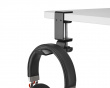 Clamp-On Headset Stand - Hodetelefon Stativ - Svart