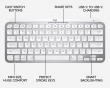 MX Keys Mini Wireless Keyboard for MAC - Trådløs Tastatur - Pale Grey