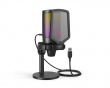 AMPLIGAME A6 USB Gaming Mikrofon RGB (PC/PS4/PS5) - Svart