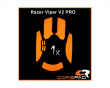 Soft Grips til Razer Viper V2 Pro Wireless - Oransje
