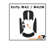 Soft Grips til Xtrfy M42 Wired/M42W Wireless - Svart