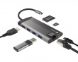 Fowler Plus Hub USB-C Multiport Adapter 8 in 1 - USB-hubb