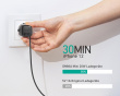 Wall Charger Omnia Mini, 20 W USB-C - Svart Vegglader