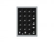 Q0 Number Pad 21 Key Barebone RGB Hot-Swap - Grå Numerisk Tastatur