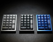 Q0 Number Pad 21 Key Barebone RGB Hot-Swap - Blå Numerisk Tastatur