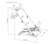 Racing Simulator Wheel Stand with Gear Shifter - LRS10