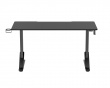 Heavy Duty RGB Gaming Skrivebord 136 x 60 cm - Svart