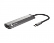 Fowler Slim Hub USB-C Multiport Adapter 4 in 1 - USB-hubb