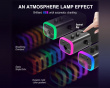 AMPLIGAME AM8 RGB USB/XLR Mikrofon - Dynamisk Mikrofon - Svart
