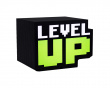 Pixel Level Up Light with Sound - Lampe