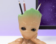 Marvel Groot Pen Plant Pot - Groot Pennholder & Blomsterpotte