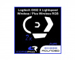 Skatez AIR til Logitech G502 X Lightspeed / Logitech G502 X PLUS Wireless