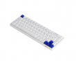 3068B Blue/White ISO Trådløs Tastatur [Akko CS Jelly Pink]