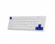 3068B Blue/White ISO Trådløs Tastatur [Akko CS Jelly Pink]