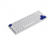 3068B Blue/White ISO Trådløs Tastatur [Akko CS Jelly Pink]