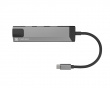 Fowler GO Hub USB-C Multiport Adapter 5 in 1 - USB-hubb (100W)
