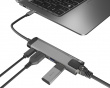 Fowler GO Hub USB-C Multiport Adapter 5 in 1 - USB-hubb (100W)