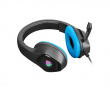 Phantom Stereo Gaming Headset RGB (PC/PS4/Xbox One/Switch) - Svart/Blå