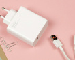 Charging Combo EU - 120W USB Lader & USB-C Kabel 1m - Hvit