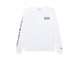 x Champion - Hvit Long-Sleeve Tee - Small