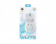 WM75 Ultra-Light RGB Gaming Mus - Hvit