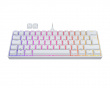 K65 RGB PBT Mini Gaming Tastatur [MX Red] - Hvit