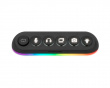 HUB DECK 5, RGB 5-Port USB Hub, 12V - Svart