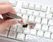 ONE 3 Pure White RGB Hotswap Tastatur [MX Red]