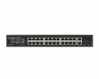 Nettverkswitch 24-portar, 1GB POE+/2X GB 2X SFP RACK 19” Gigabit Ethernet 250W