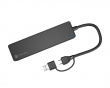 USB-C 3.0 Hub Mayfly Svart + USB-A Adapter