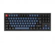 V3 QMK TKL RGB Knob Hotswap-Tastatur - Frosted Black [K Pro Brown]