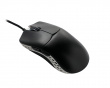 Feather Black & White Ultralight Gaming Mus - Omron 60M Micro