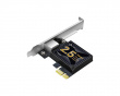 TX201 2.5 Gigabit PCIe Network Adapter, 2.5 Gbps - PCIe nettverksadapter