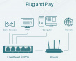 LiteWave LS1005 Nettverk Switch 5-Ports Unmanaged, 10/100 Mbps