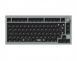 Q1 Pro QMK 75% ISO Barebone Hotswap Trådløst Tastatur - Silver Grey
