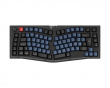 V10 QMK 75% RGB Knob Hotswap-Tastatur - Frosted Black [K Pro Brown]