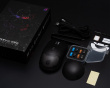 Shinryu Pro Wireless Gaming Mus - Hotswappable Switch - Svart/Transparent
