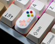 Gamepad Controller Capslock Aluminum Alloy Artisan Keycap - Hvit