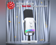 AMPLIGAME AM8 RGB USB/XLR Mikrofon - Dynamisk Mikrofon - Hvit