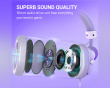 H9 7.1 Gaming Headset RGB - Hvit