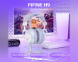 H9 7.1 Gaming Headset RGB - Hvit