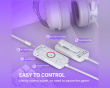 H9 7.1 Gaming Headset RGB - Hvit