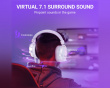 H9 7.1 Gaming Headset RGB - Hvit