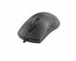 DM310 Semi-Transparent RGB Gaming Mus - Svart